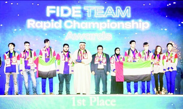 Шахматный клуб Аль-Айн выиграл чемпионат мира по быстрым шахматам